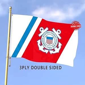 Amazon United States Coast Guard Flag X Ft Double Sided