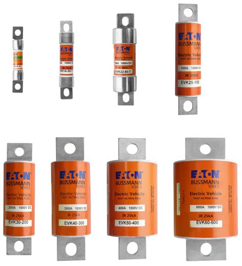 Eaton EMobility Introduces High Voltage Bussmann EVK Series Fuses