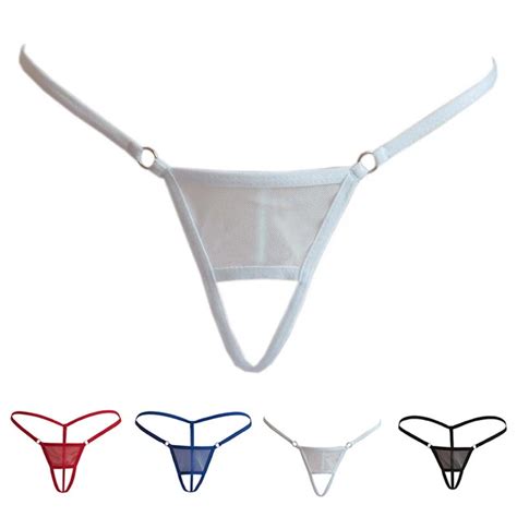 Sexy Mens G String Lingerie Crotchless Oring Hole Jockstrap Thongs Underwear Picclick Au