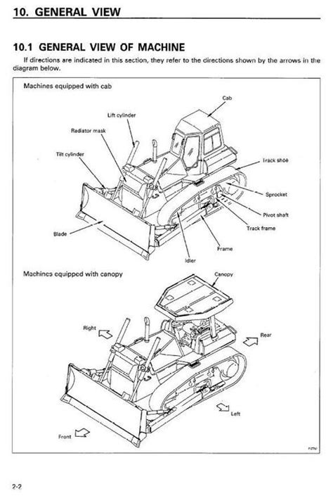 Komatsu Crawler Dozers D E D Ex D P D Px Operating