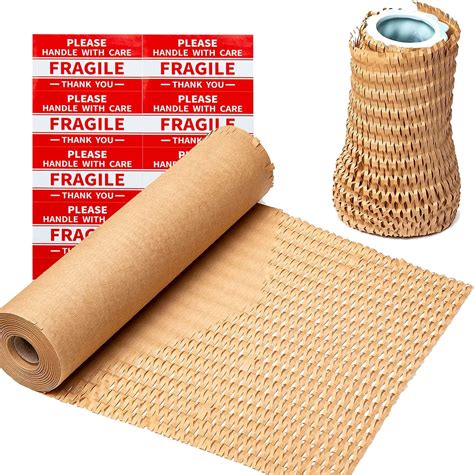 Amazon Packaging Paper Honeycomb Cushioning Wrap Paper Rolls 15