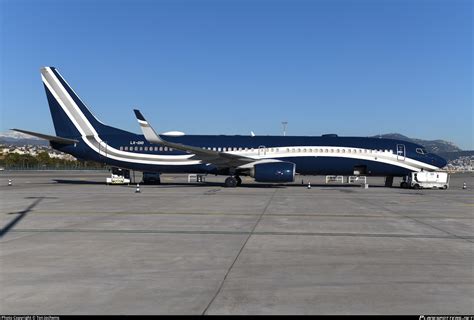 LX DIO Global Jet Luxembourg Boeing 737 97YER WL BBJ3 Photo By Ton