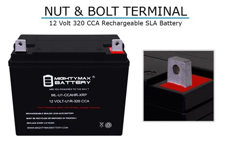 Amazon Mighty Max Battery Ml U Ccahr Xrp V Cca Replacement