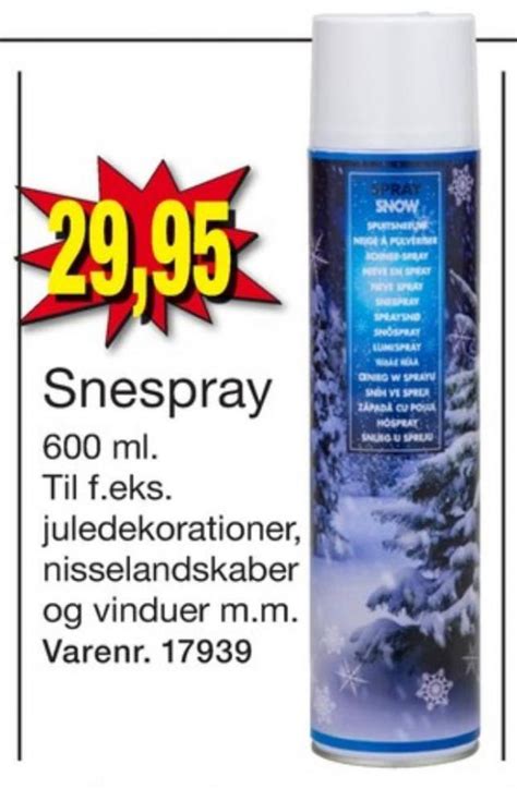 Snespray Harald Nyborg Oktober 2021 Alle Tilbudsavis