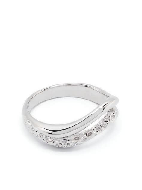 Maria Black Bess Sterling Silver Ring Silver Farfetch