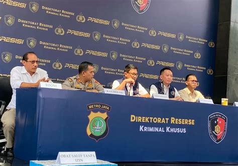 Polisi Ungkap Peredaran Obat Ilegal Senilai Rp Miliar Akurat Jakarta