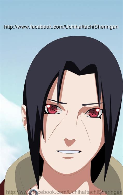 Itachi smiling ! :D by Youcef-Itachi on DeviantArt