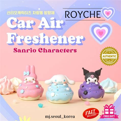 Royche Sanrio Characters Car Air Freshener 3typeekuromi My Melody