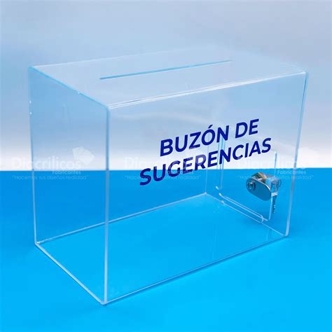 Buzon De Sugerencias Diacrilicos