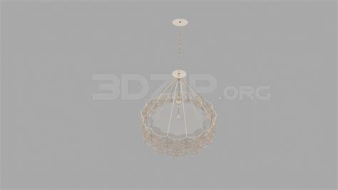 3442. Free 3D Ceiling Light Model Download