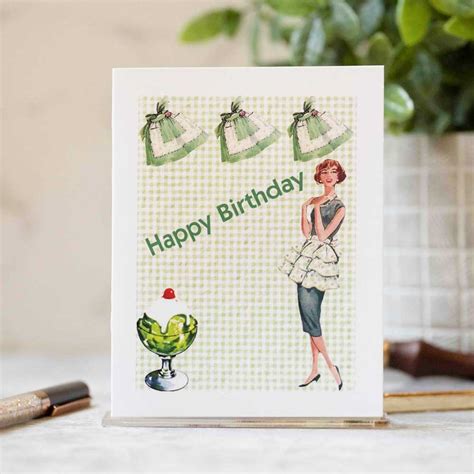 Vintage Birthday Card