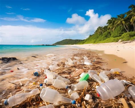 Rifiuti Plastici Tossici Che Galleggiano Sott Acqua Nell Oceano Acqua