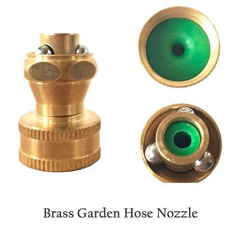 Hose Brass Nozzle Outdoor Rotating Supplies Sweeper Watering