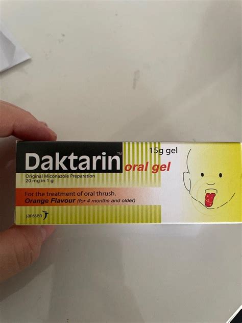 Daktarin Oral Gel Health And Nutrition Medical Supplies And Tools On