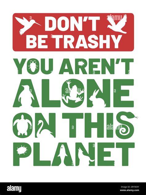 Save Environment Posters With Slogans In English