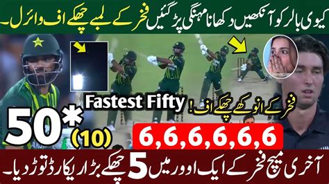 Fakhar Zaman Heroic Batting Against New Zealand 5th T20i Pak Vs Nz 5th T20i Full Highlights