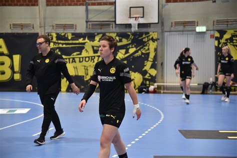 Damenhandball Bundesligaborussia Dortmund Alina Grijseels Auf Platz Zwei Der