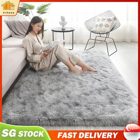 Carpet Long Fur Nordic Fluffy Living Room Bedroom Modern Floor Mat