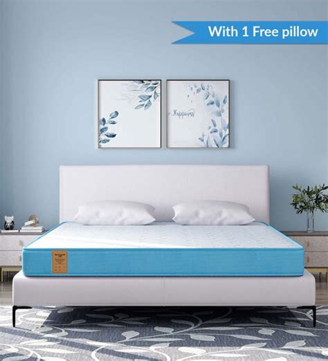 Buy Pure Ortho Balance Pro 6 Inches Bonded And Memory Foam Single Size Mattress With 1 Free