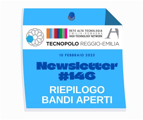 TecnoNews146 Del Tecnopolo Di Reggio Emilia Fondazione REI