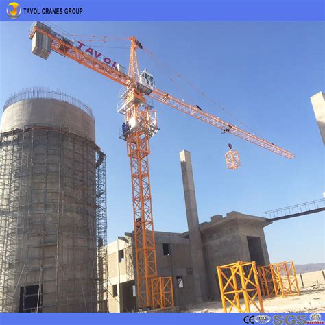 Hot Sell Hydraulic Construction Tower Crane Qtz 4810 China Tower