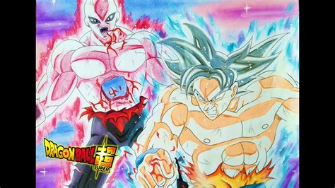 Dibujando A Goku Migatte No Gokui 100 Vs Jirenhow To Draw Goku Ultra Instinc 100 Vs Jiren