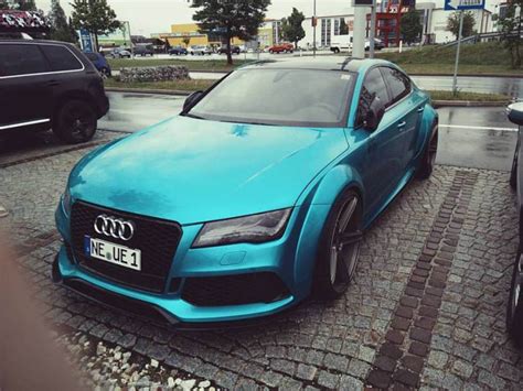 AMAZING Audi RS7 in Blue Chrome |PHOTOS| - Audi Lovers