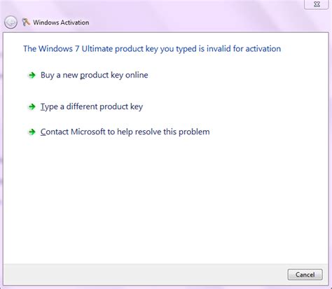 Windows Activation Invalid Product Key Microsoft Community