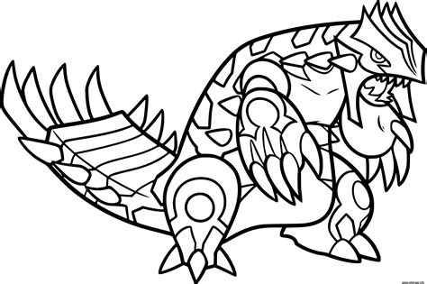 Coloriage Pokemon Legendaire JeColorie