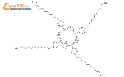 94846 70 5 21H 23H porphine 5 10 15 20 tetrakis 4 decyloxy phenyl 化学