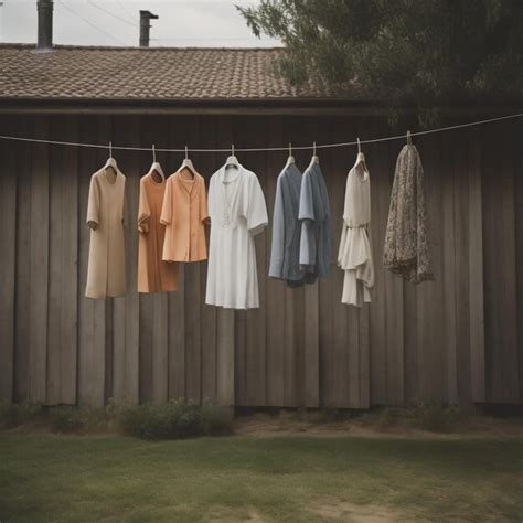 Premium Photo | Clothesline