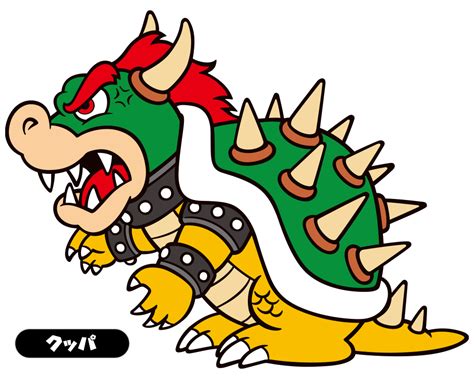 File Smb Mario Portal Bowser Artwork Png Super Mario Wiki The Mario