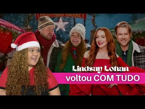 Novo Filme De Natal Lindsay Lohan Netflix Uma Quedinha De Natal