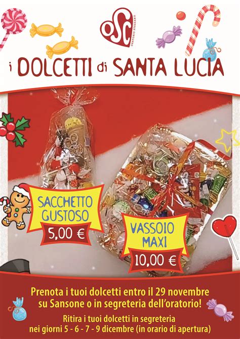 Dolcetti Di Santa Lucia 2022 Oratorio Sacro Cuore Stezzano