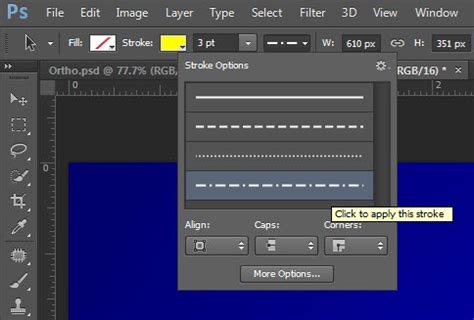 Creating Dashed And Dotted Lines In Photoshop Tipsquirrel