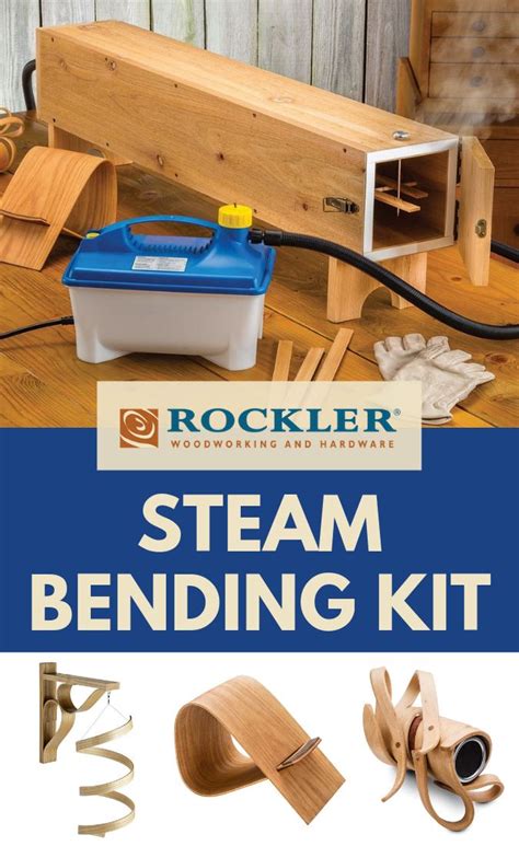 Rockler Steam Bending Kit Wfree Steam Box Plan Hinges And Latch