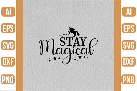 Stay Magical Svg Graphic By Crafty Bundle · Creative Fabrica