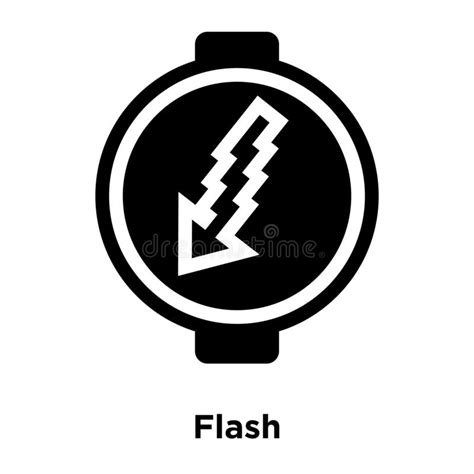 Flash Icon Vector Isolated on White Background, Logo Concept of Stock ...