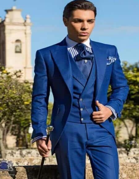 Royal Blue Prom Tuxedo