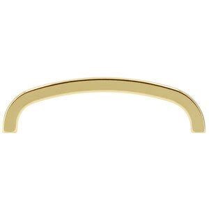 Traditional Collection Centers Handle In Bright Brass By Siro