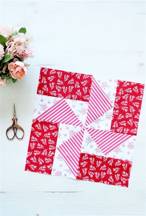 Easy Pinwheel Quilt Block RBD Block Challenge