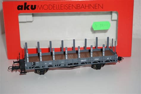 Aku Sbb Flachwagen Mit Rungen H Dc Kaufen Auf Ricardo