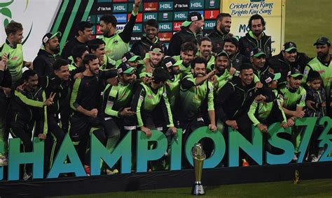 Lahore Qalandars Become Champions Of Psl For The First Time Dawn