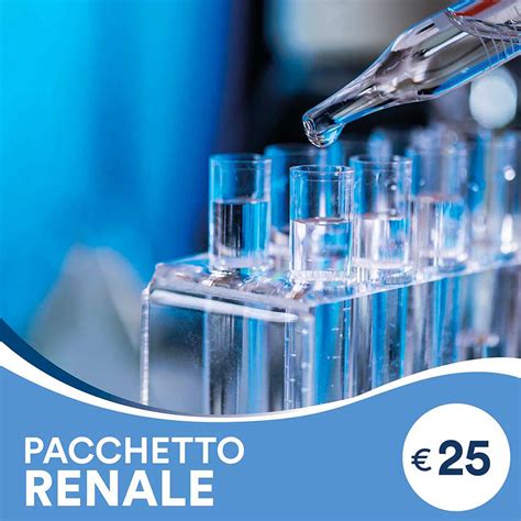 Pacchetto Analisi Screening Renale Pacchetti Salute Marilab