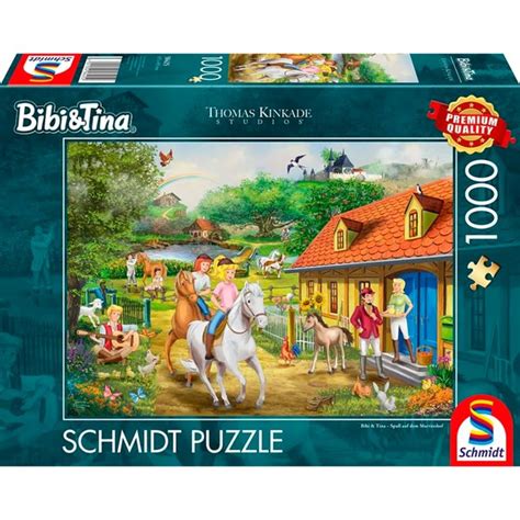 Schmidt Spiele Thomas Kinkade Studios Bibi Tina Spa Auf Dem