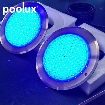 2022 Poolux Slim Underwater LED Pool Light AC12V Resin Filled IP68