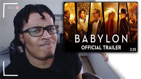 Babylon Official Trailer Reaction Youtube