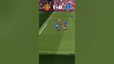 Man United 2 0 Everton Premier League Highlights Shorts Soccer Football Everton Manutd