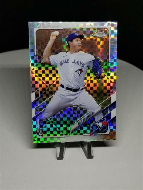 2021 Topps Chrome NATE PEARSON X Fractor Refractor Rookie RC 136 EBay