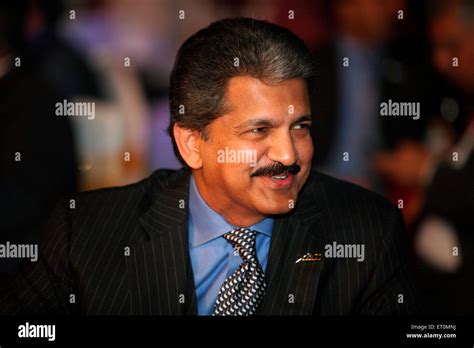 Anand Mahindra Chairman and Managing Director of Mahindra & Mahindra ...